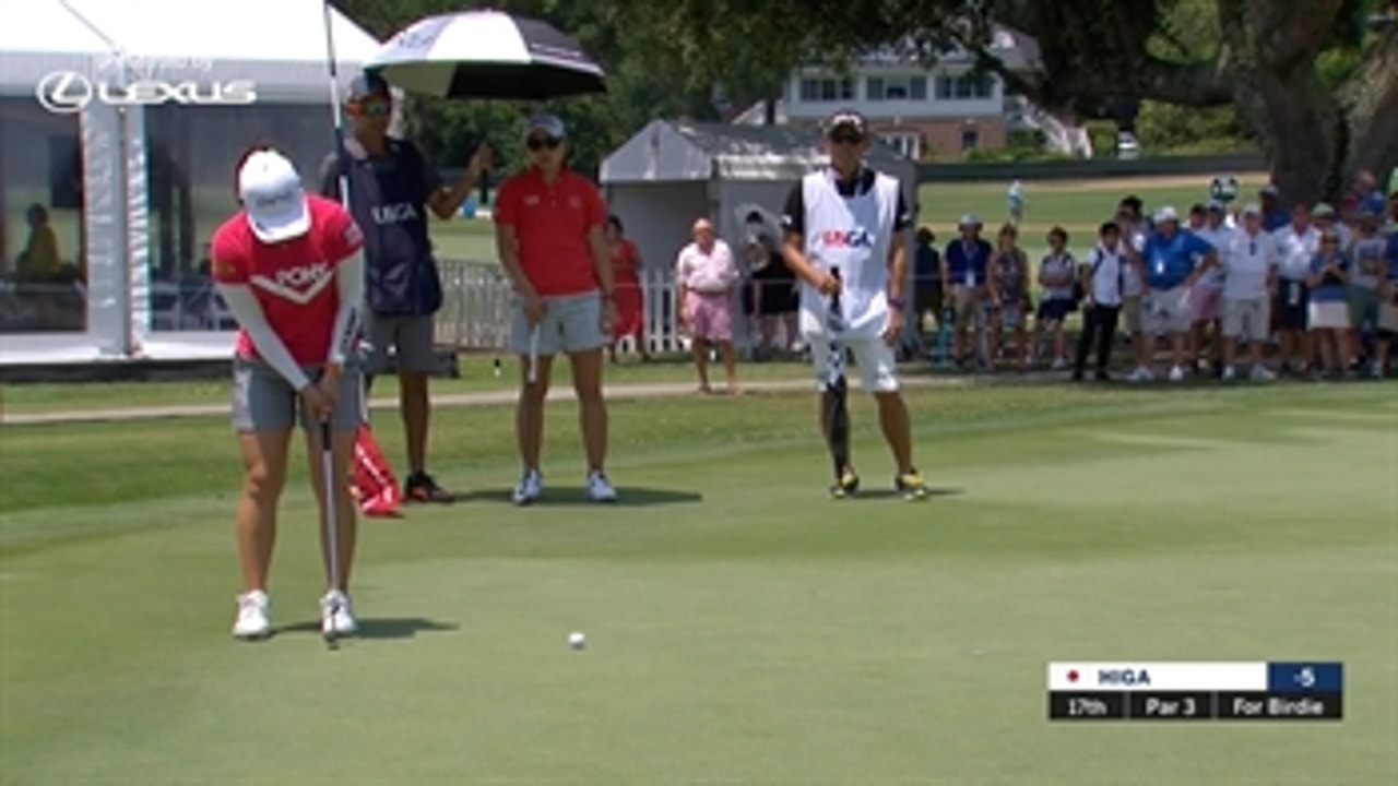 Mamiko Higa shoots six birdies to lead the U.S. Women's Open after round 1