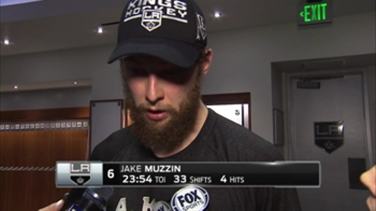 Jake Muzzin postgame: We need to finish our opportunities