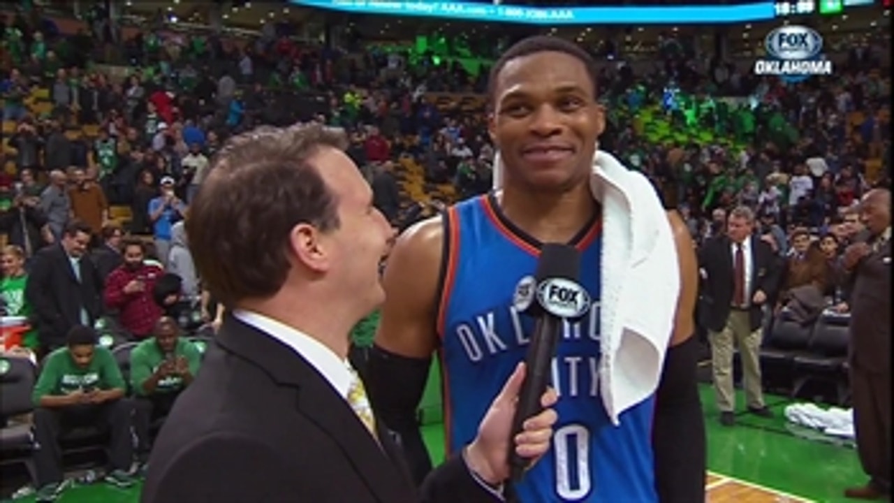 Russell Westbrook: 'Our bench did an amazing job'
