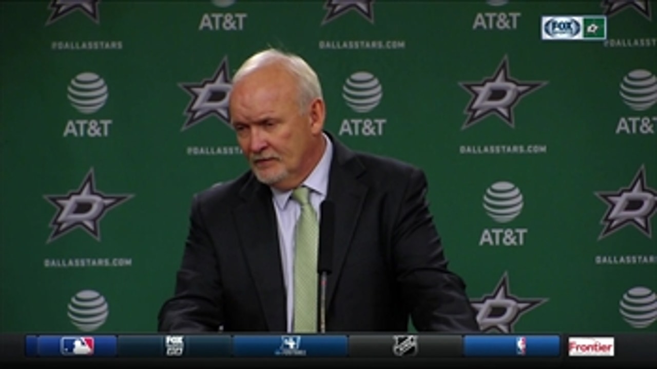 Lindy Ruff: 'He made some good saves for us'
