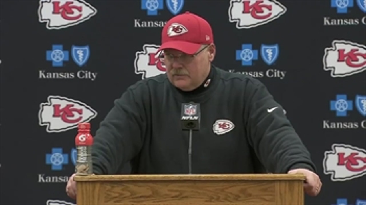 Andy Reid on playoff loss to Steelers: 'There's an empty feeling'