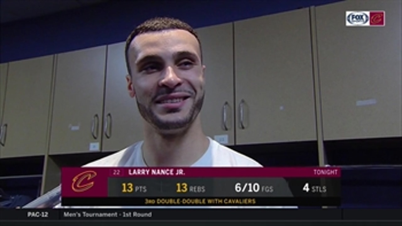 Larry Nance Jr. is excited to return to L.A.