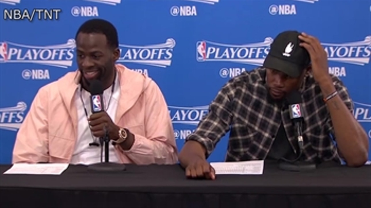 Draymond Green gives his opinion on the boring playoffs