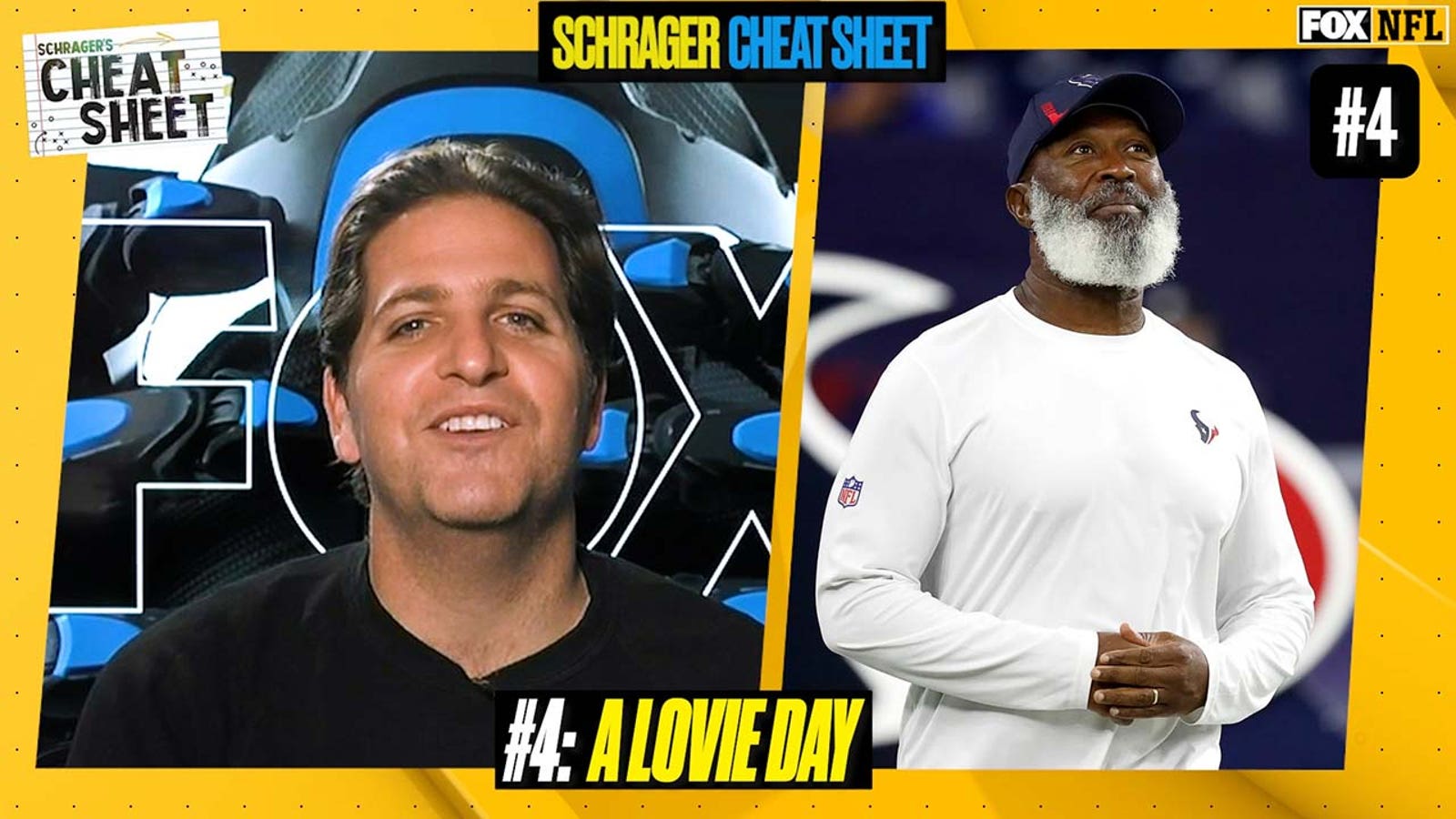 Peter Schrager: Houston D.C. Lovie Smith deserves some love I Cheat Sheet