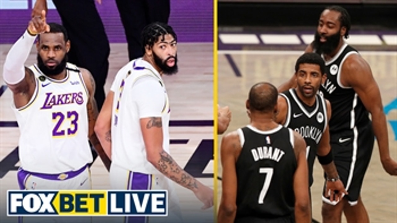 Cousin Sal makes the case for LeBron, Lakers over the Nets to win the NBA title | FOX BET LIVE