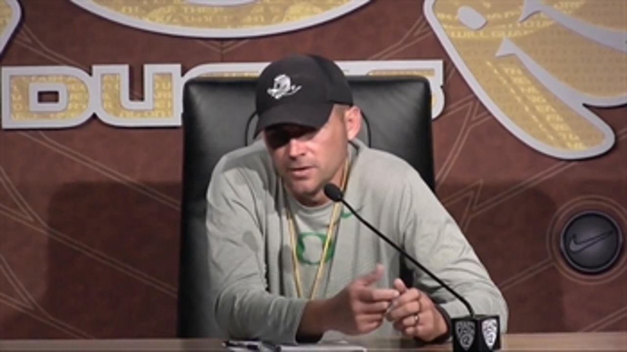 The Oregon Ducks do 'zero' live tackling drills