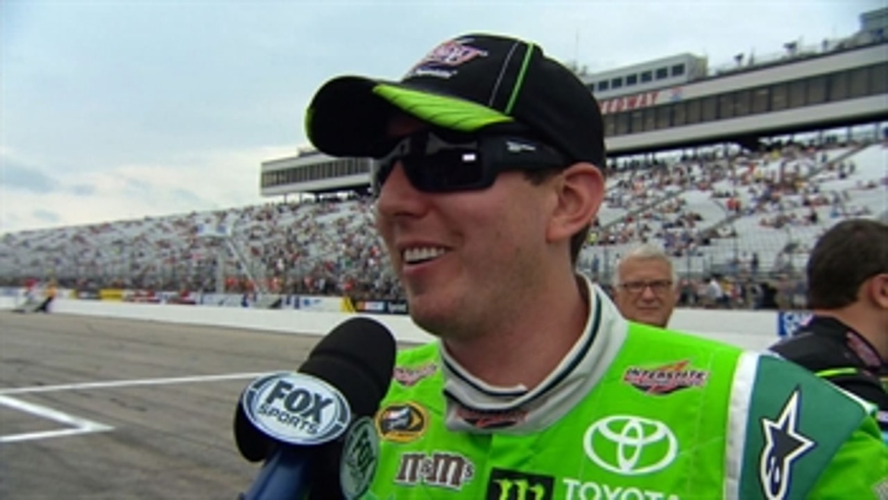 Kyle Busch Happy with Runner-Up Finish at Loudon
