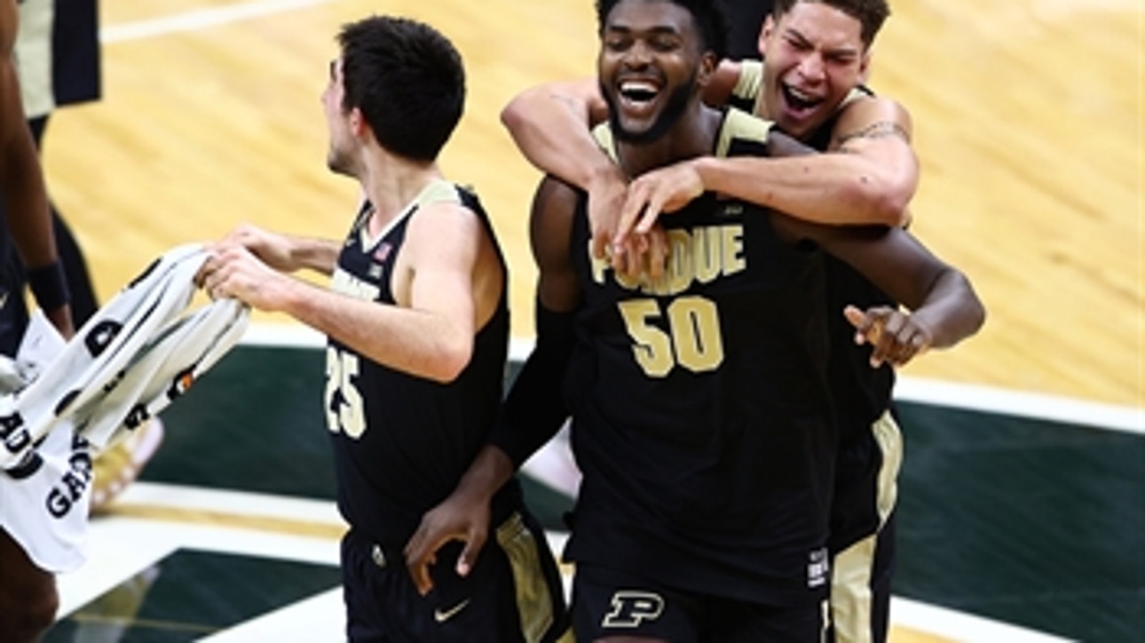 Purdue leads for all but one minute in 81-69 win over Indiana