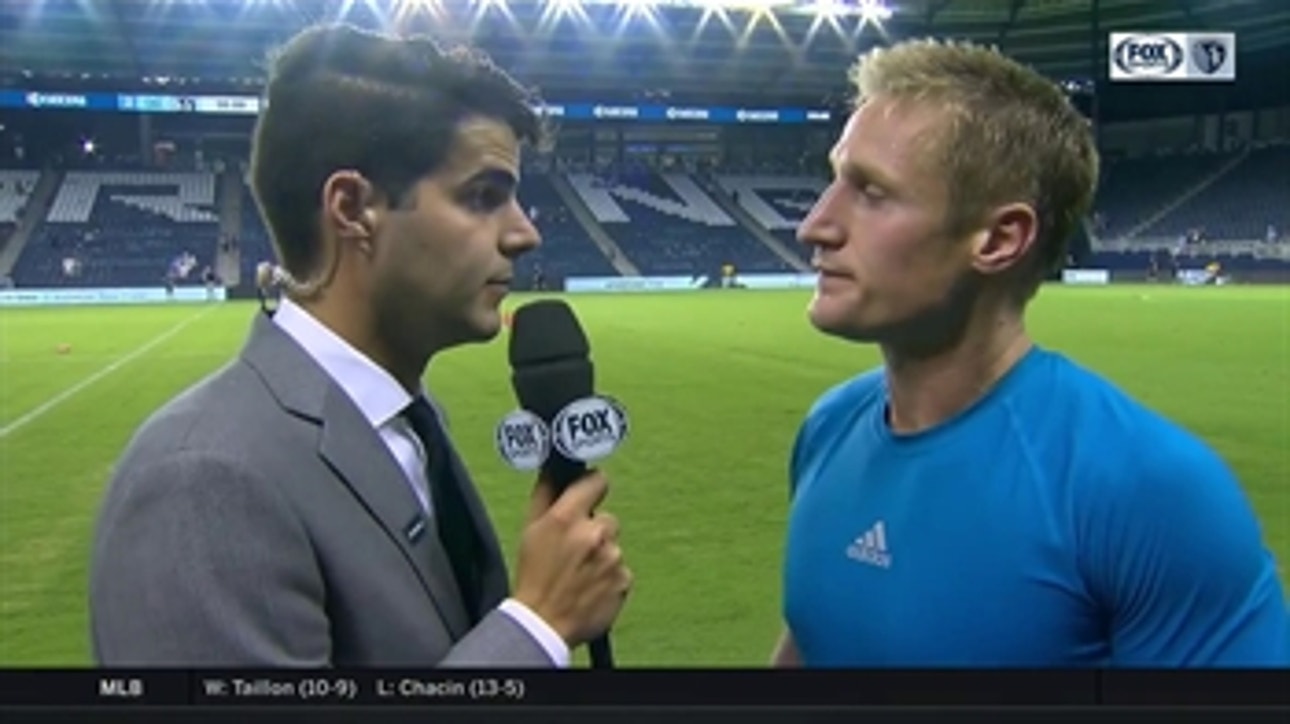 Melia on SportingKC: 'We've shown that we are a possession oriented team that is good defensively'
