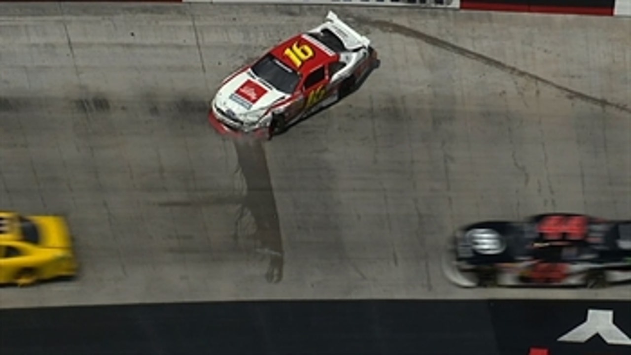 NNS: Ryan Reed Wrecks Late - Bristol 2014