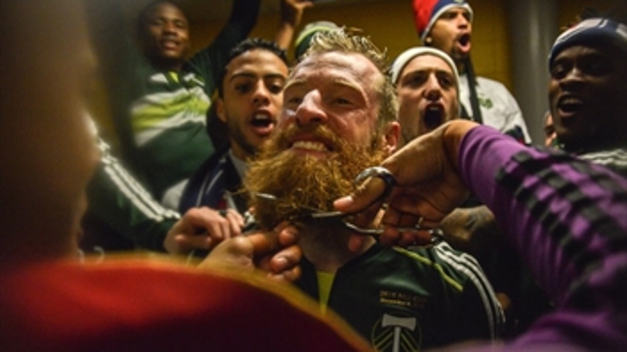 Timbers win 2015 MLS Cup: Borchers gets a beard trim