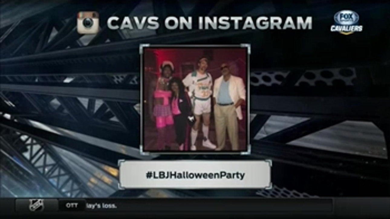Kyrie rates Cavs Halloween costumes