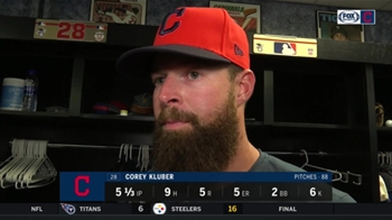Corey Kluber isn't worried about the team being tired