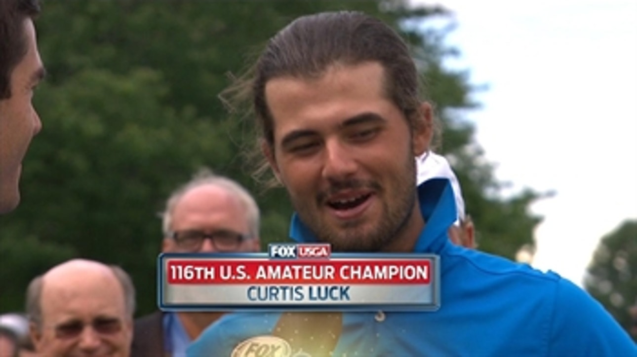 Curtis Luck captures the 2016 U.S. Amateur Championship