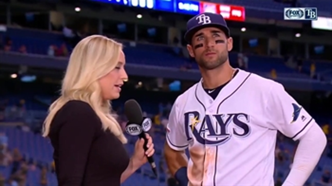 Kevin Kiermaier talks about his big night, Charlie Morton's performance