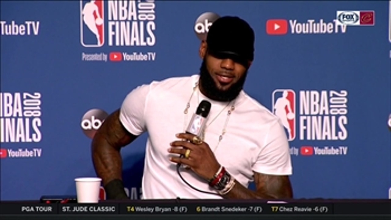 LeBron James reveals he sustained 'self-inflicted' hand injury after Game 1