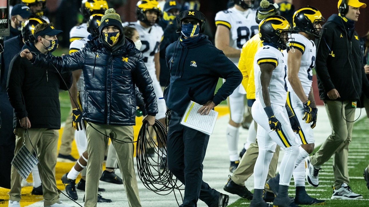 Joel Klatt breaks down Jim Harbaugh's recent struggles with the Michigan Wolverines | THE HERD