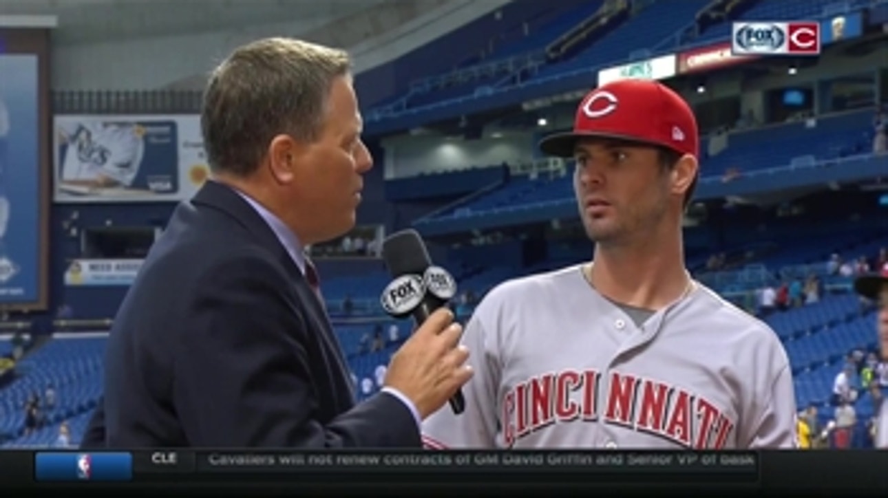 Jesse Winker's family was on hand to see the young prospect produce for the Reds