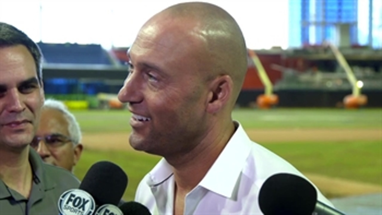 Miami Marlins CEO Derek Jeter press conference part 2: On changes to Marlins Park, his growth as an executive