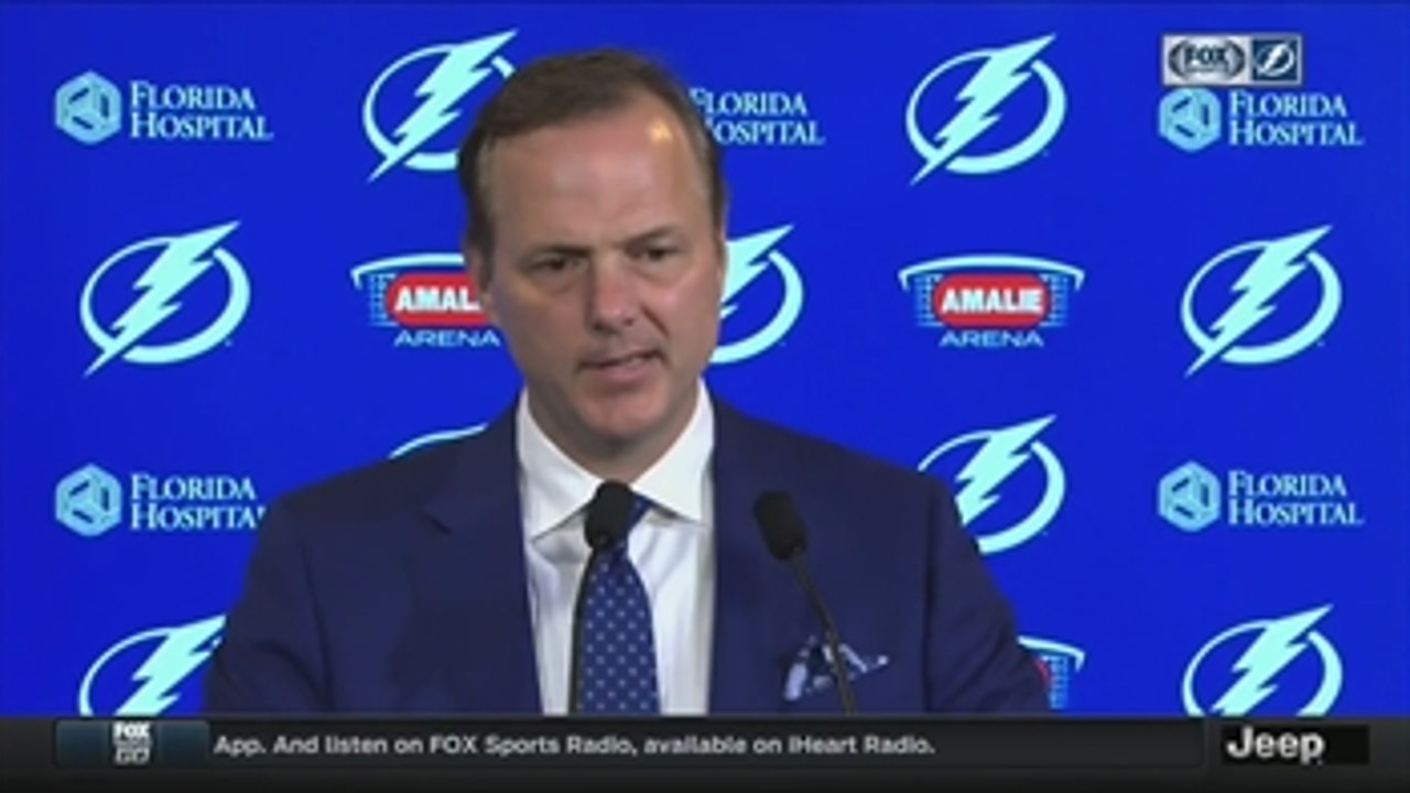 Jon Cooper: It was men against boys after the 1st period