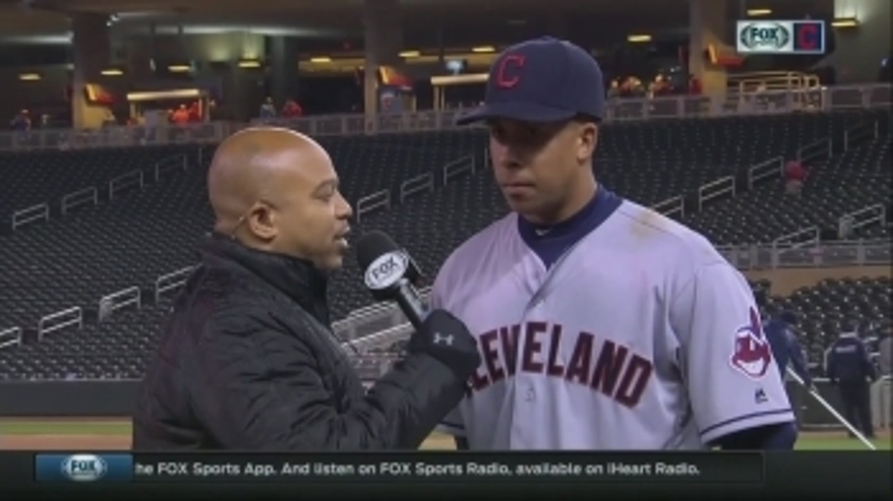 Michael Brantley records first hit of the 2016 season