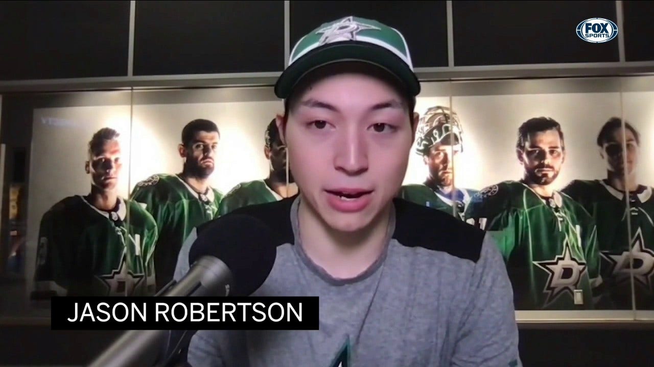 Jason Robertson on His Young NHL Experience ' Stars Insider