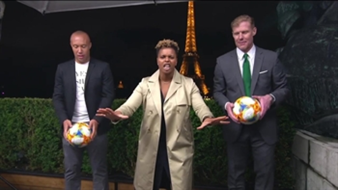 FIFA Women's World Cup NOW™: Alexi Lalas, Mikael Silvestre take the juggle challenge