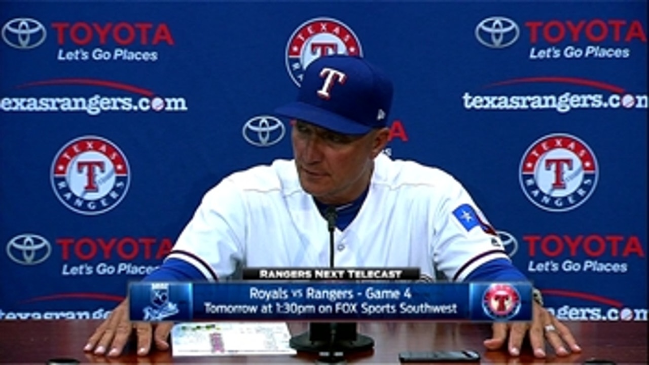 Banister on Martinez: 'As good as I've seen him pitch'