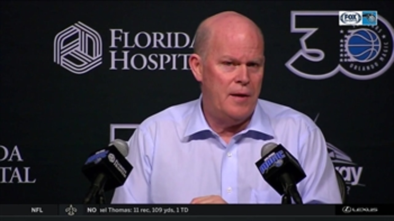 Steve Clifford discusses the Orlando Magic's loss to the Miami Heat