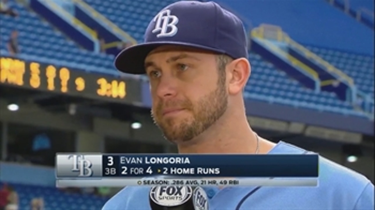 Evan Longoria says Rays had a complete game in victory