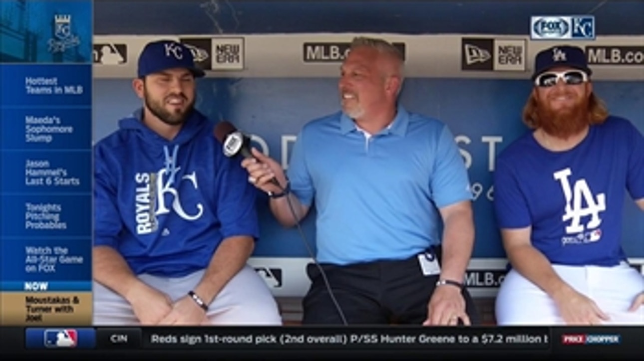 All-Star Final Vote winners Moustakas and Turner have big plans together