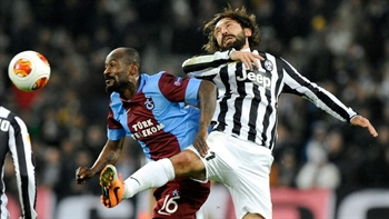 Trabzonspor v Juventus UEFA Europa League Highlights 02/27/14
