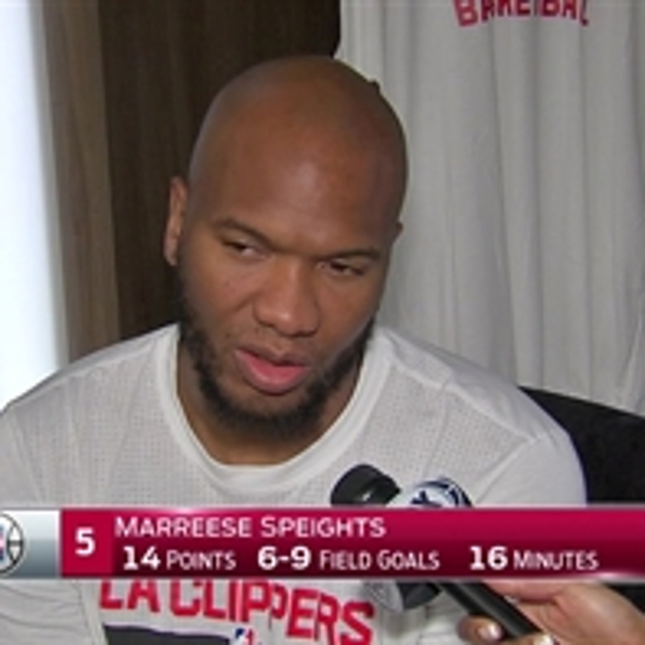 Marreese Speights postgame (11/2) | FOX Sports