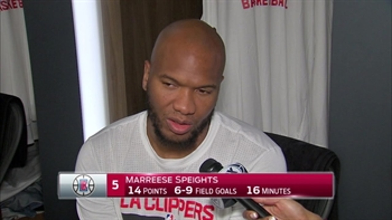 Marreese Speights postgame (11/2)