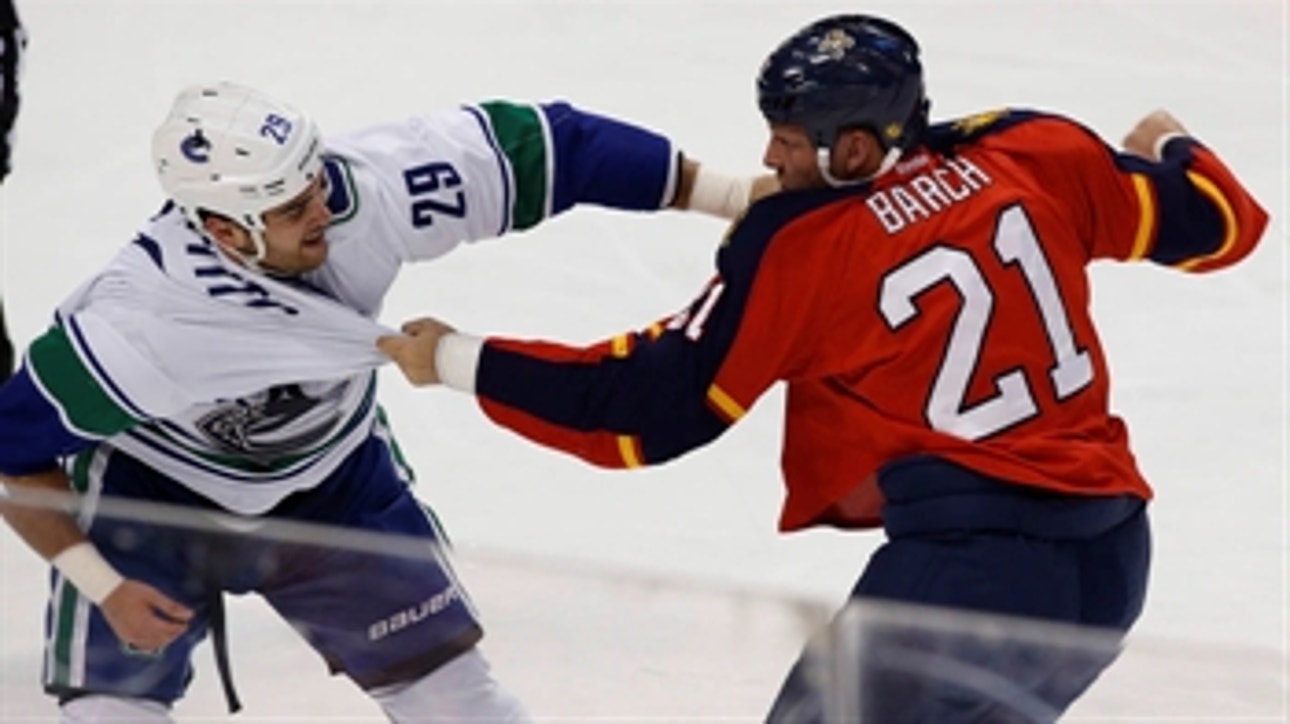 Panthers downed by Canucks in SO