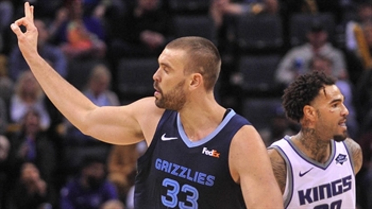 Marc Gasol becomes Grizzlies' all-time rebounding leader in win over Kings