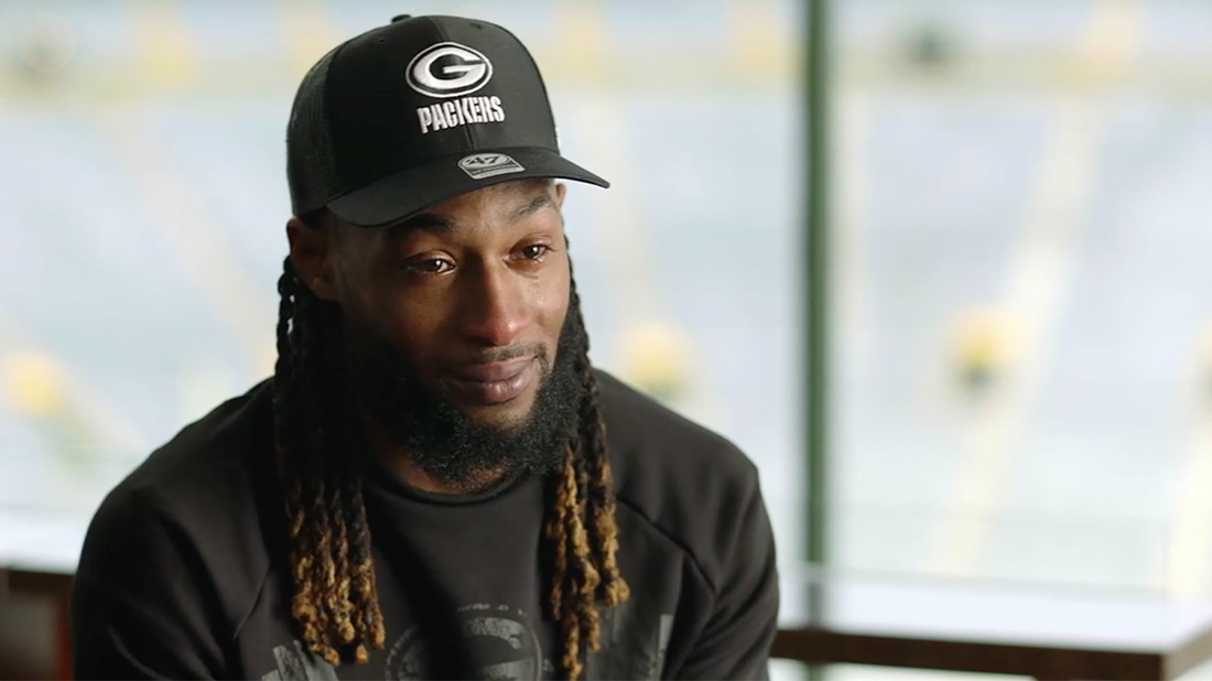'It's bigger than the game of football' — how Aaron Jones keeps his father close to his heart on game day