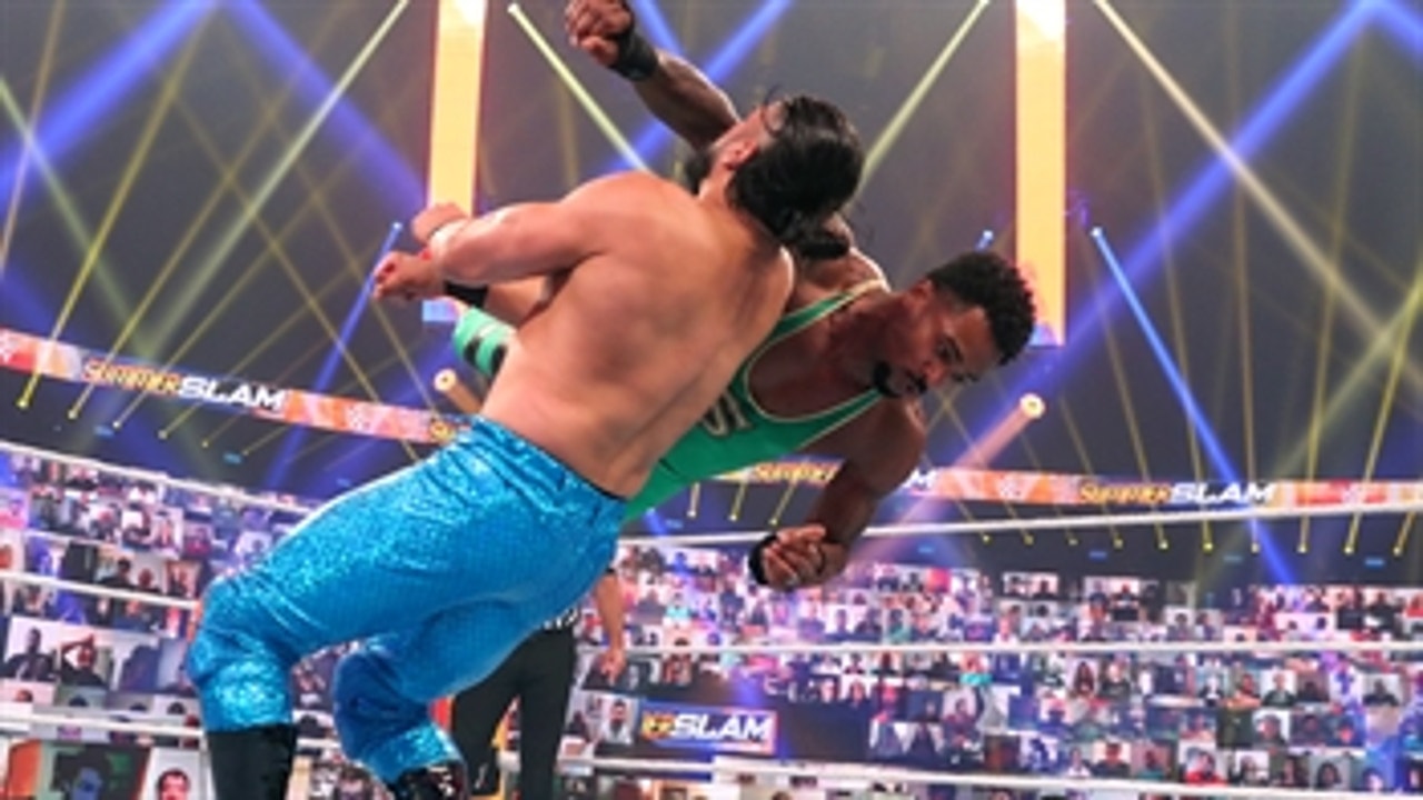 Andrade & Angel Garza catch Montez Ford for devastating slam: SummerSlam 2020 (WWE Network Exclusive)