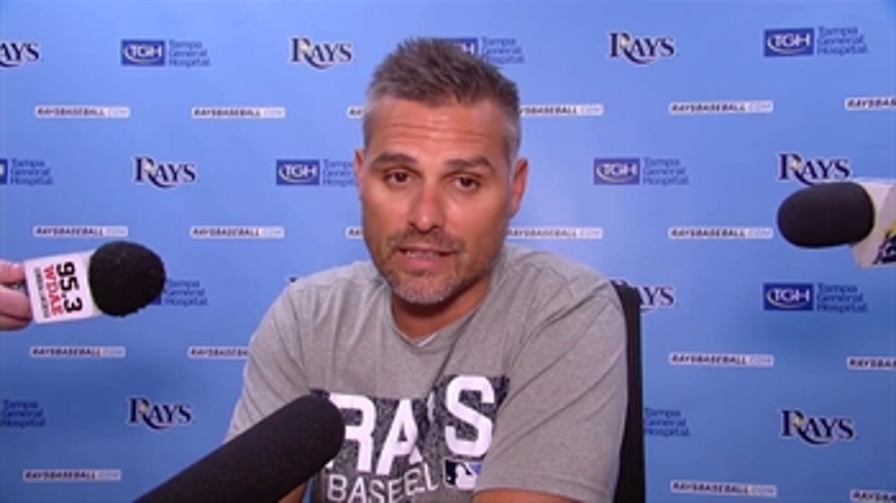 Rays manager Kevin Cash on All-Star selections of Charlie Morton, Austin Meadows