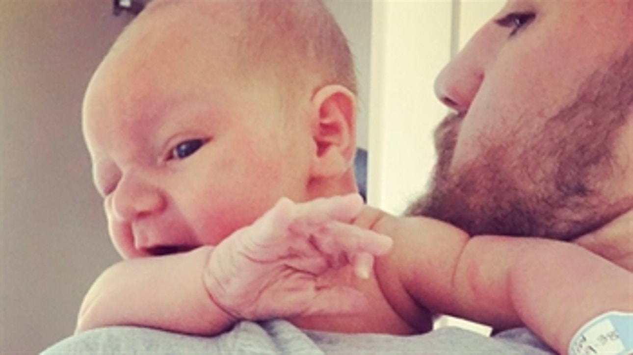 Conor McGregor shares photos of his newborn son