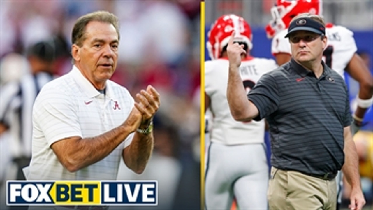 Clay Travis and Cousin Sal give their early bet on Georgia vs. Alabama I FOX BET LIVE
