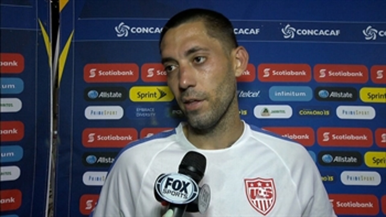 Clint Dempsey discusses USA's 2-1 win against Honduras - 2015 CONCACAF Gold Cup