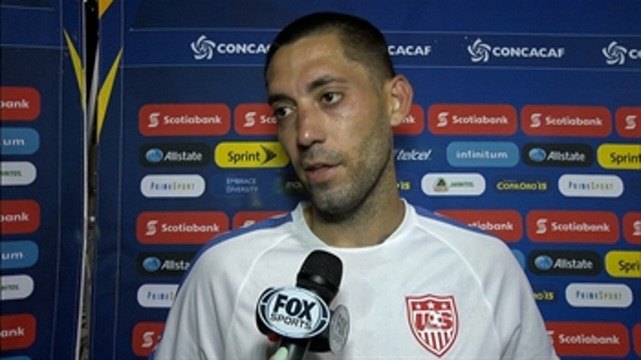 Clint Dempsey discusses USA's 2-1 win against Honduras - 2015 CONCACAF Gold Cup