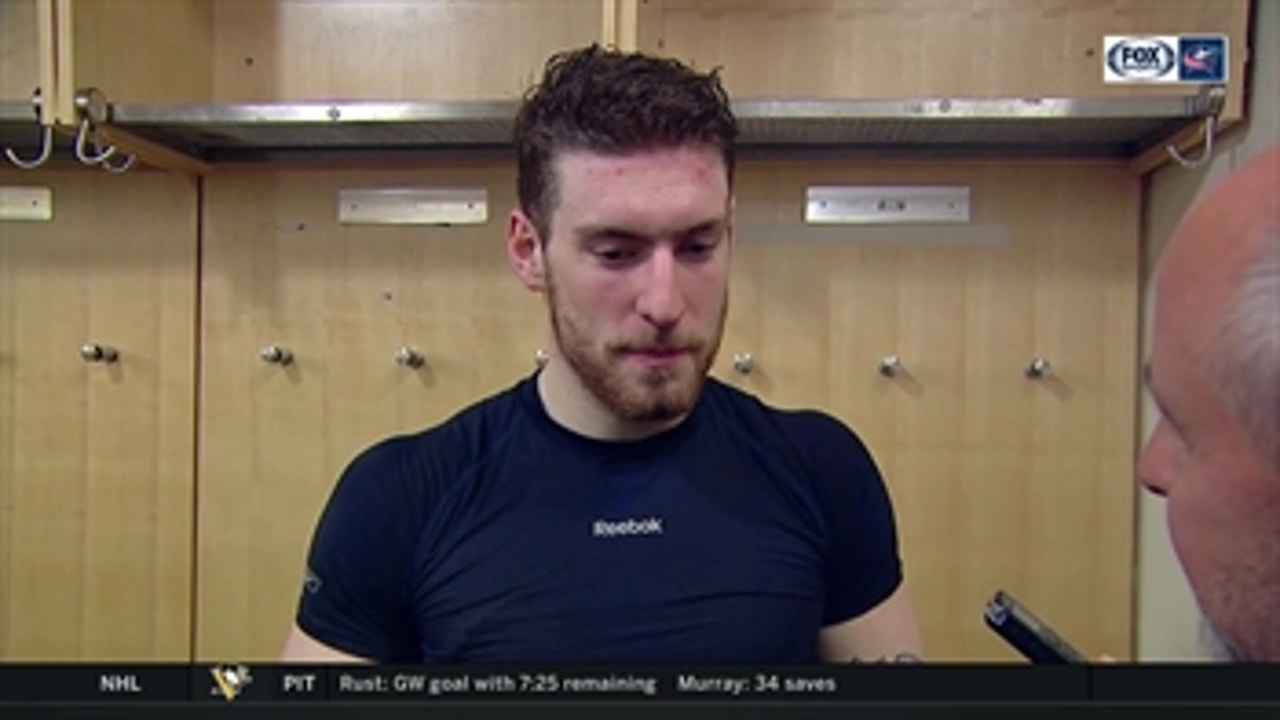Blue Jackets team mates talk about sticking to the game plan