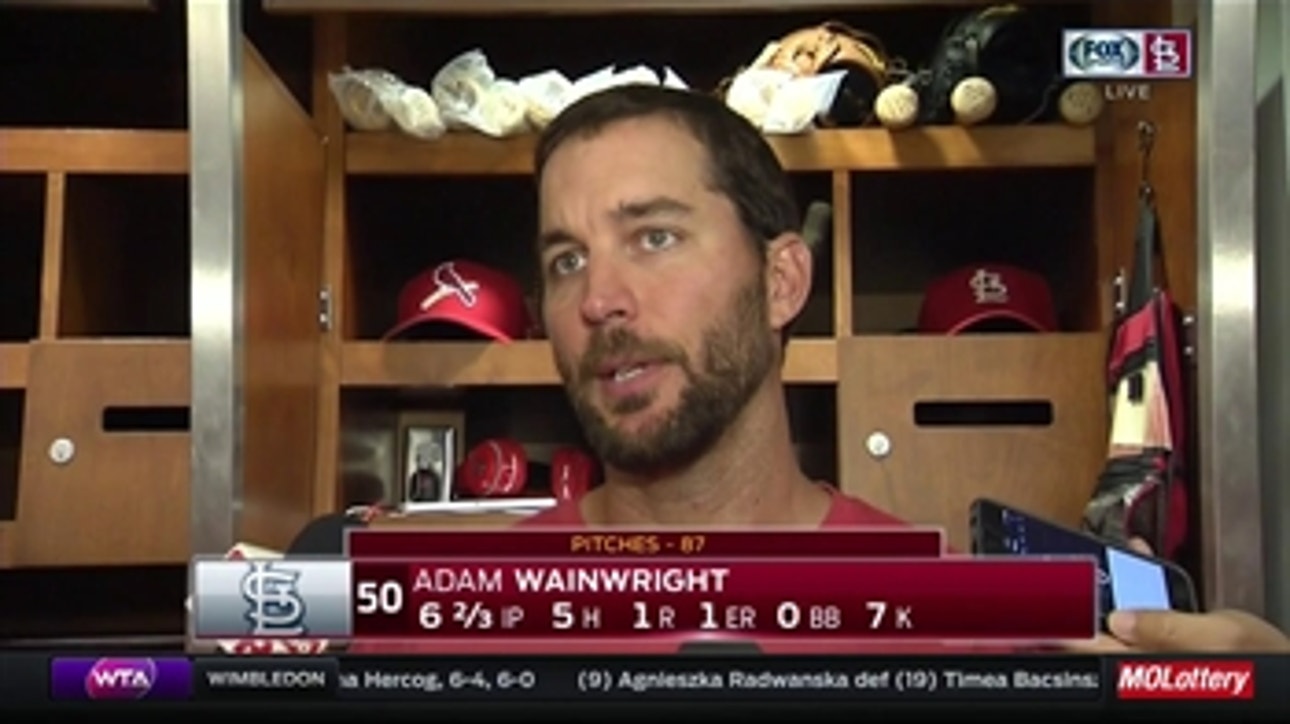 Adam Wainwright: 'Winning's the name of the game'