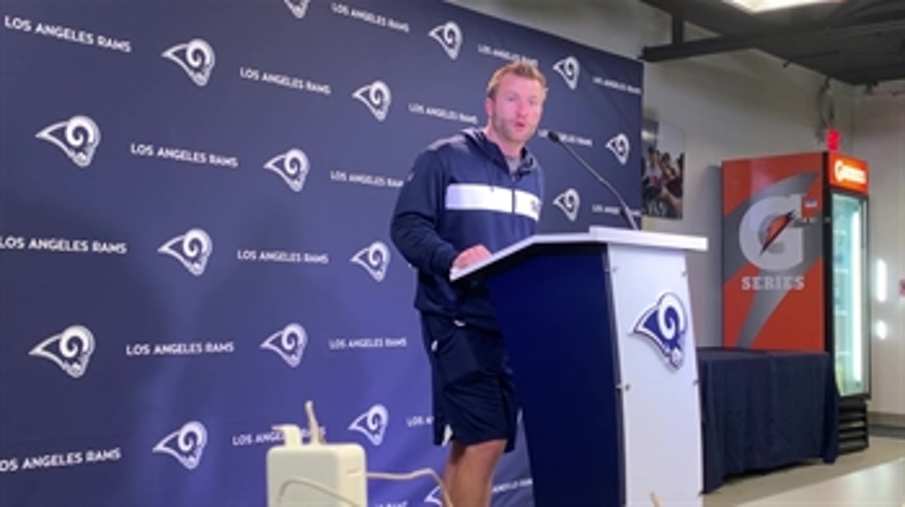 Sean McVay has utmost respect for Tom Brady