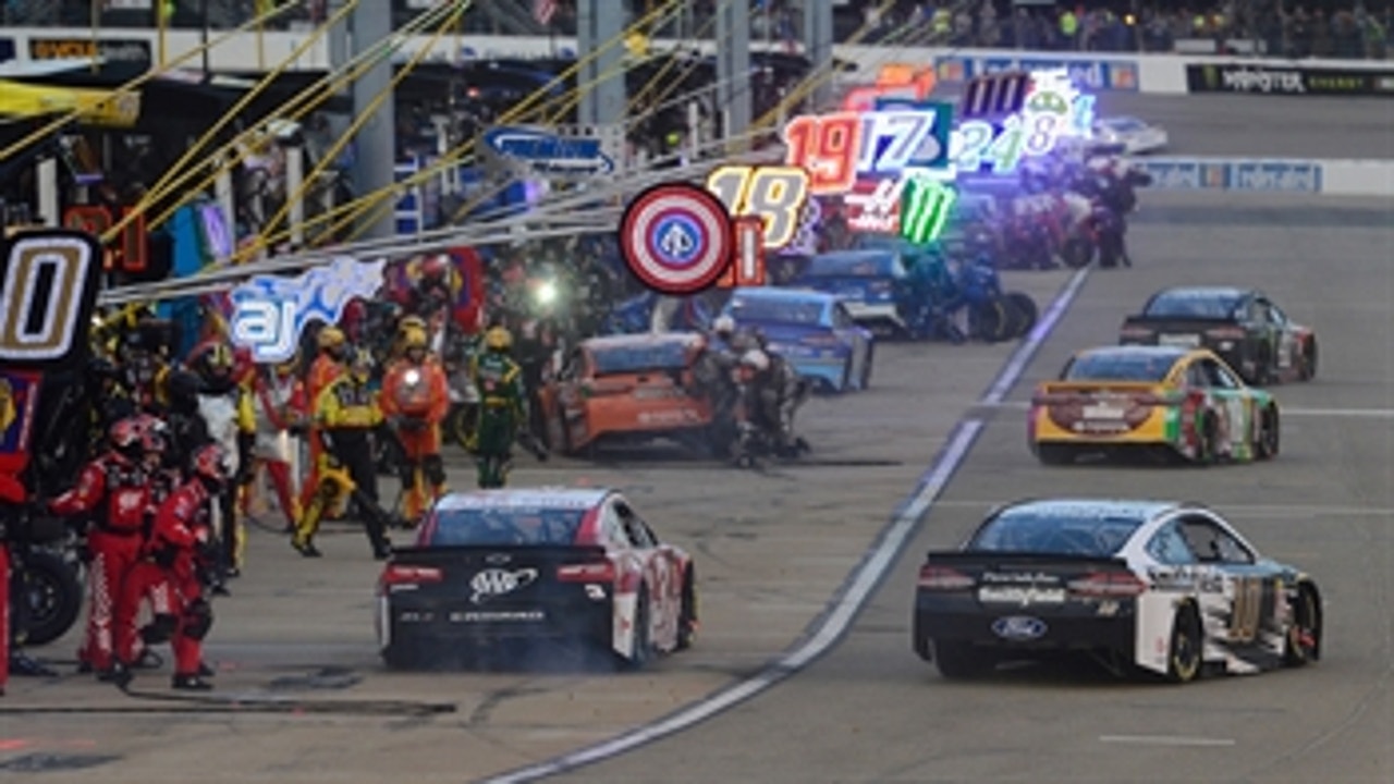 Breaking down all of the bizarre pit road calamity from Richmond Raceway