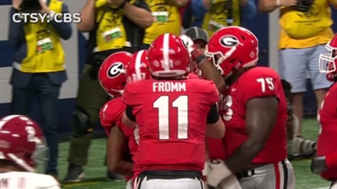 Watch Georgia strike first vs. Alabama in the SEC Championship Game