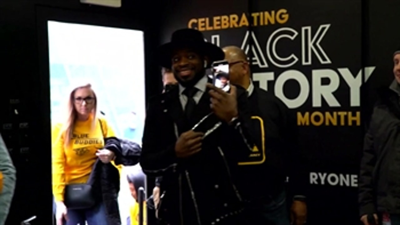 Predators' P.K. Subban tours NHL's mobile museum celebrating black achievement in hockey