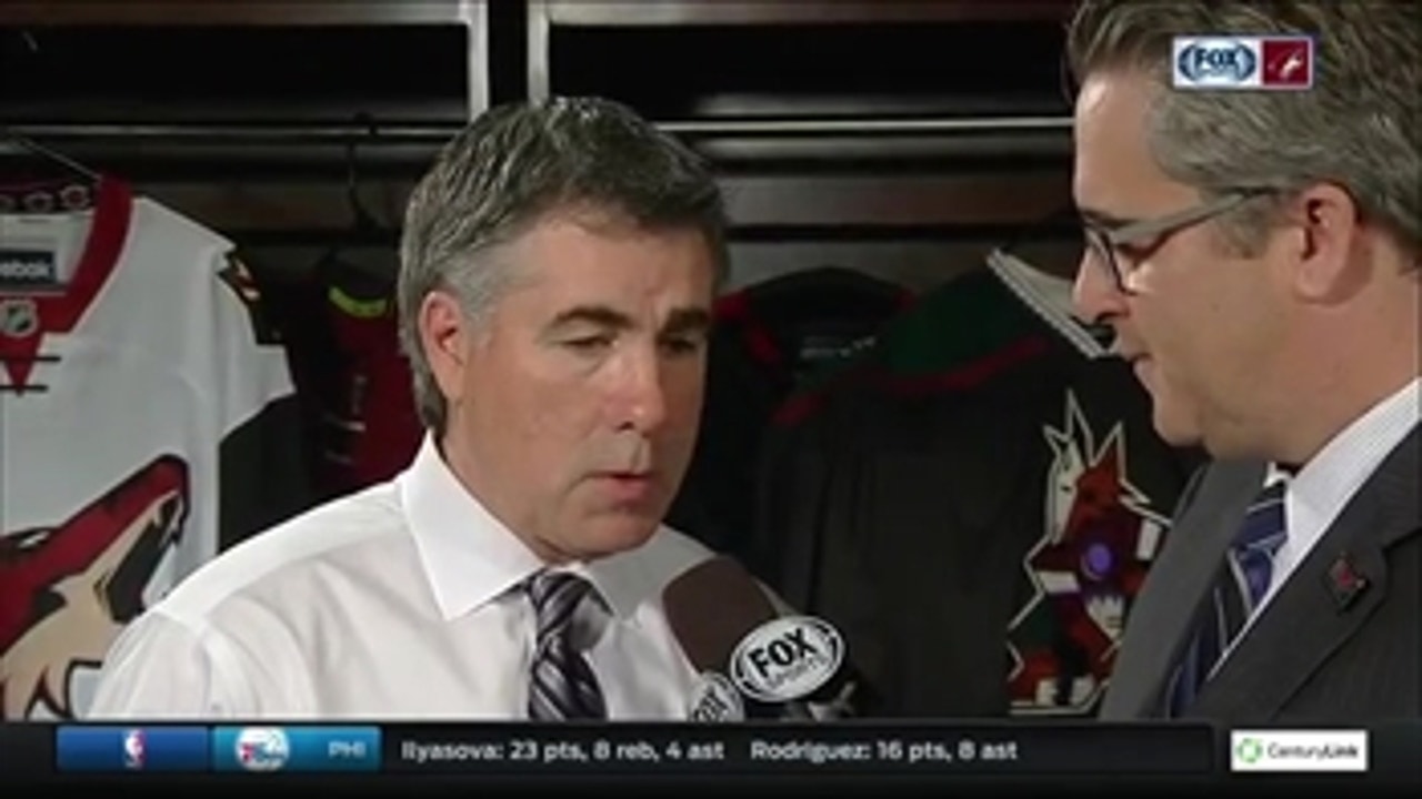 Dave Tippett: If we keep competing hard, we'll find a way to win